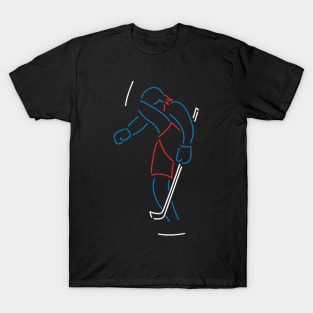 Artemi Panarin Neon Goal Celebration T-Shirt